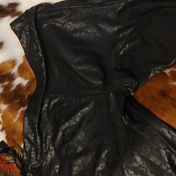 Addition Elle Black Leggings Sz 2X - Picture 3 of 4